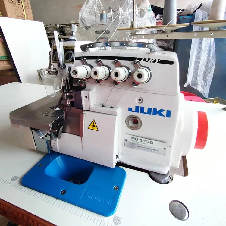 Juki 6814d Industrial Serge Overlock Sewing Machine Heavy Duty Walking
