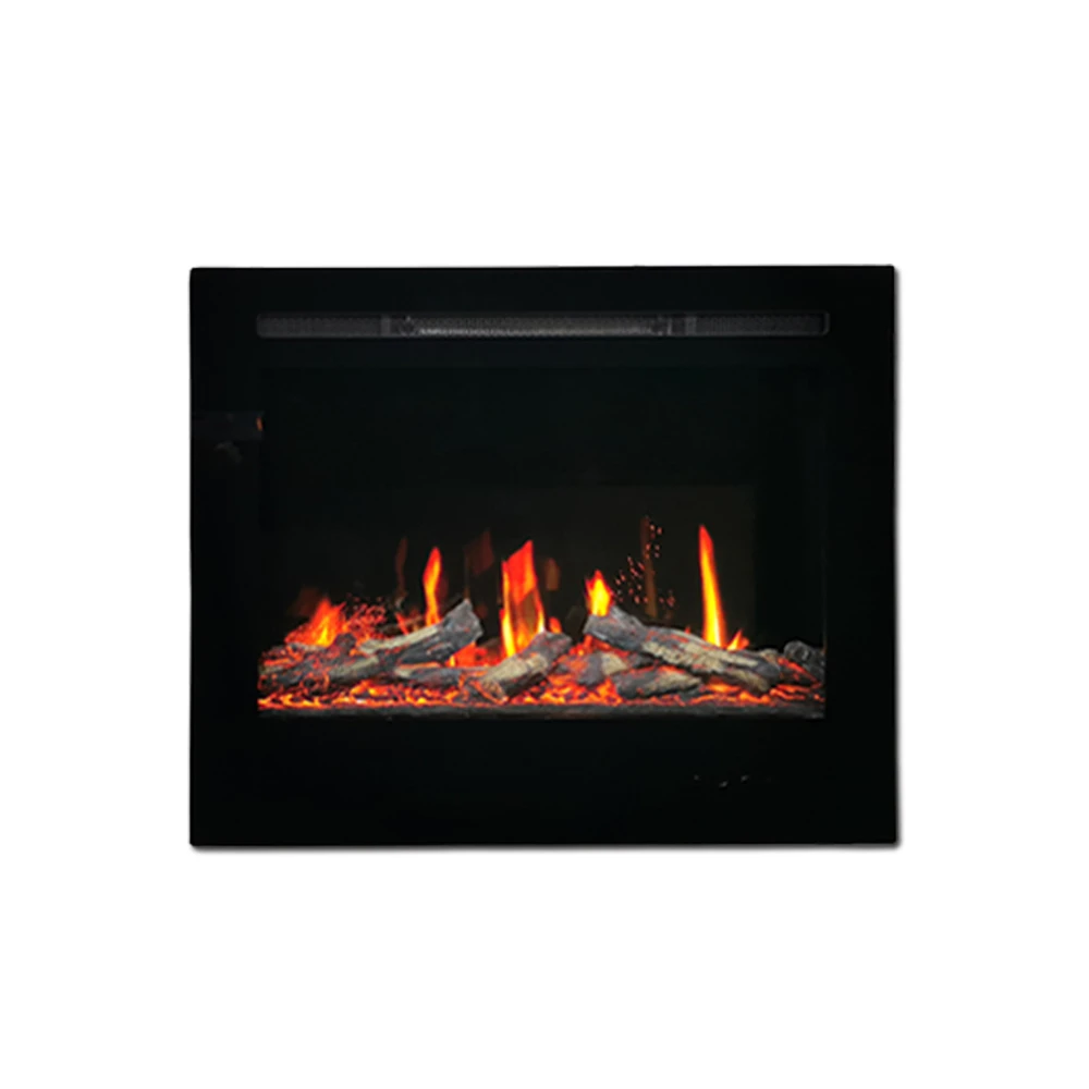 Luxstar New Model Fireplace ZEF48V Hot Sale Indoor Household Screen Electric Fireplace Insert LED Light Real Flame Effect Screen