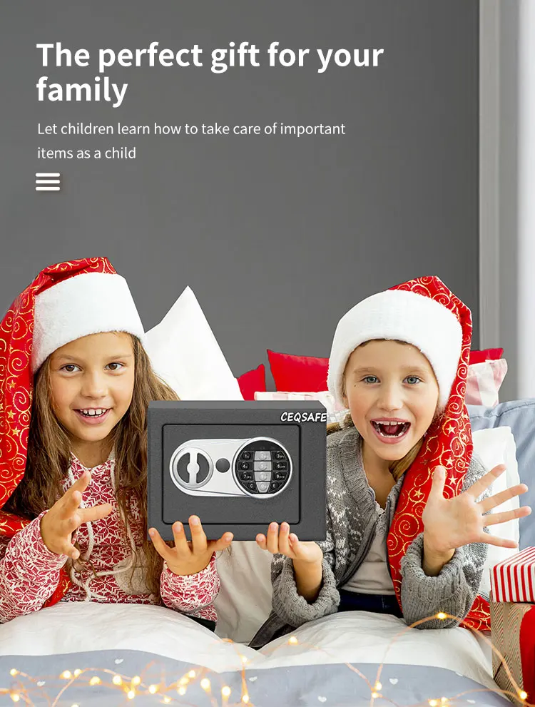 CEQSAFE Wholesale Security Home Electronic Safe Digital Hotel Mini Safe Box factory