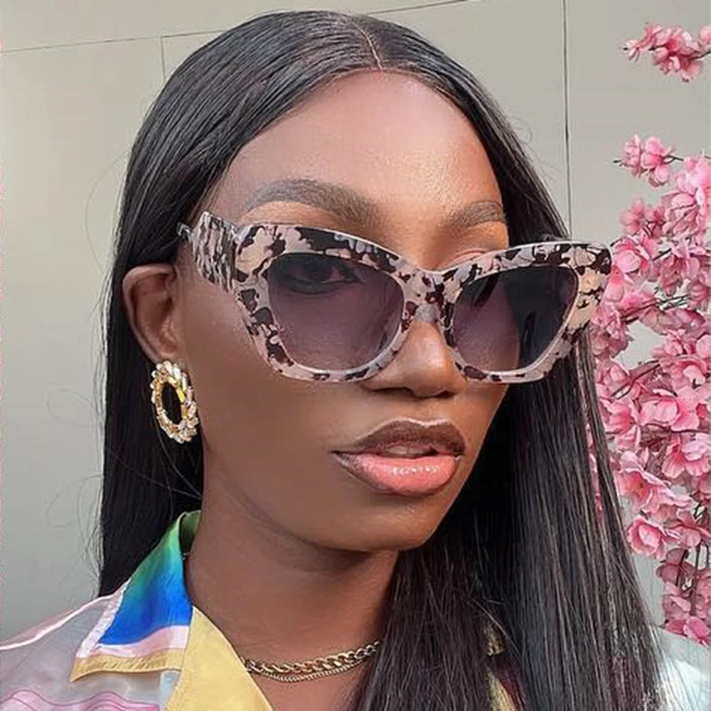 Shop Our Oversized Green Leopard Cat Eye Sunglasses 2024