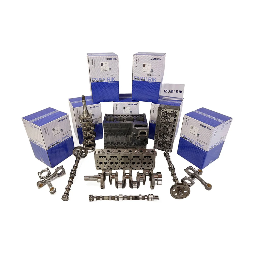 IZUMI RIK 4DQ3, 4DQ5, 4DQ7, 4DR5, 4DR50, 4DR7, Cylinder Block Assembly Series for Mitsubishi