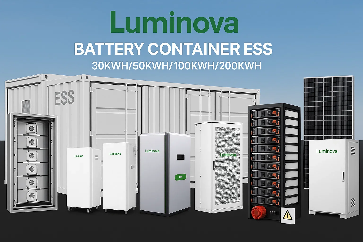 261kWh Liquid Cooling Bess Industrial and Commercial Solar Lithium ...