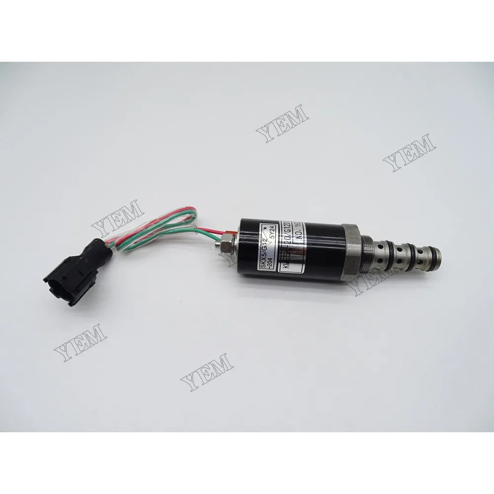 KWE5K-31 G24DB50-KY-T Solemoid Valve for Kobelco Engine Replacement Parts 6