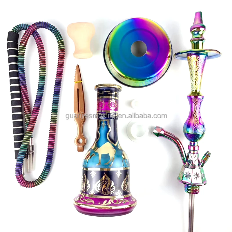 (different Design)big High Quality Arab Classic Cooper Hookah Brass Shisha Old Style Hookah