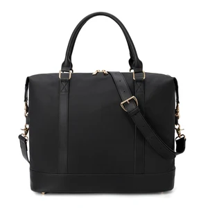 Custom Women Large Traveling Shoulder Luggage Overnight Weekender Duffle Travel Bags