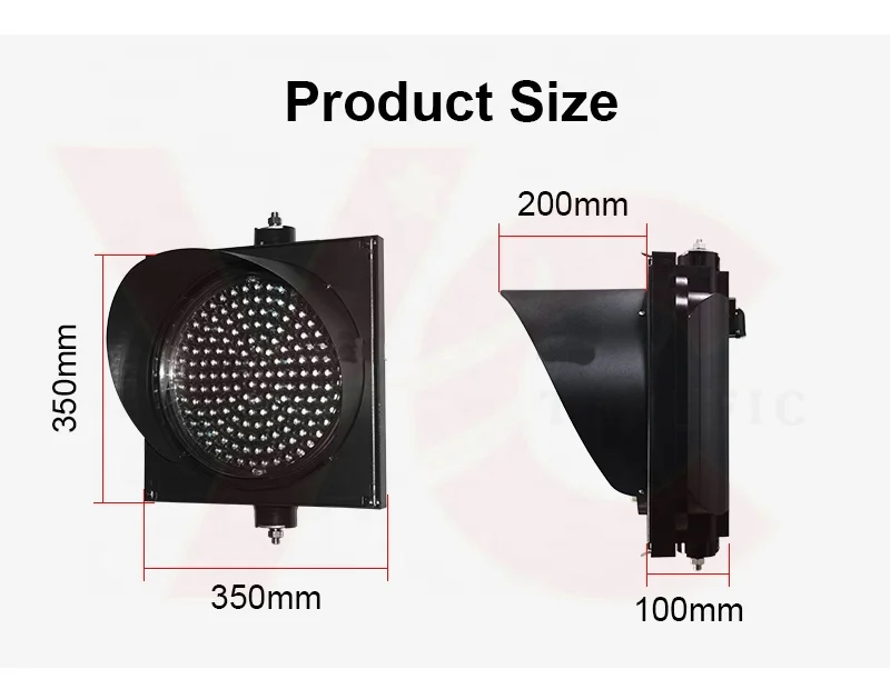 Solar Powered LED Yellow Amber Slow Down Flashing LED Traffic Road Safety Warning Strobe  Light