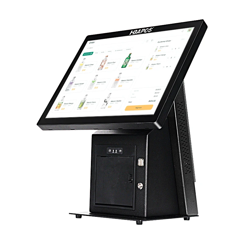 High Quality Nice Core I5 Cash Register Terminal Windows 10 Dual Touch Screen Pos System for Beauty Hair Salon