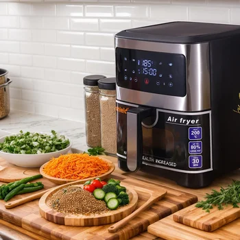 Nirva ZX08 - Efficient Non-Oil Fryer for Healthy Cooking