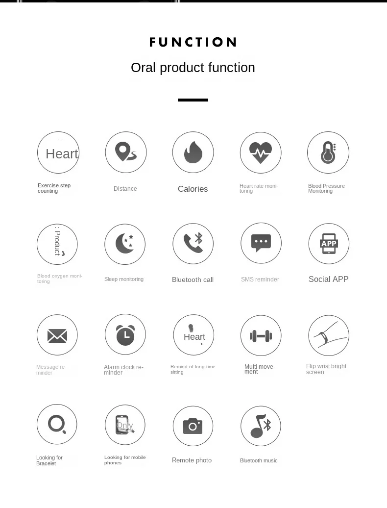 Factory New Arrival Cheap Sports Screen Full Touch Tracker Call Online