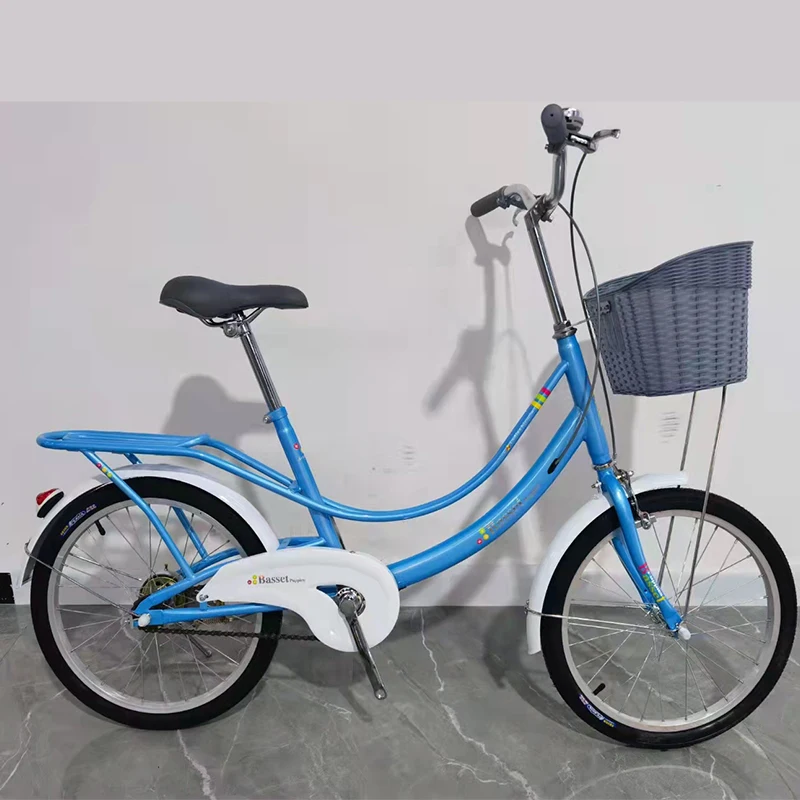 New Design Model Adult Folded Color Tire Size 22 24 28 Inch Wheelset Bicycle with Basket for Women Lady Girls Sri Lanka Kenya