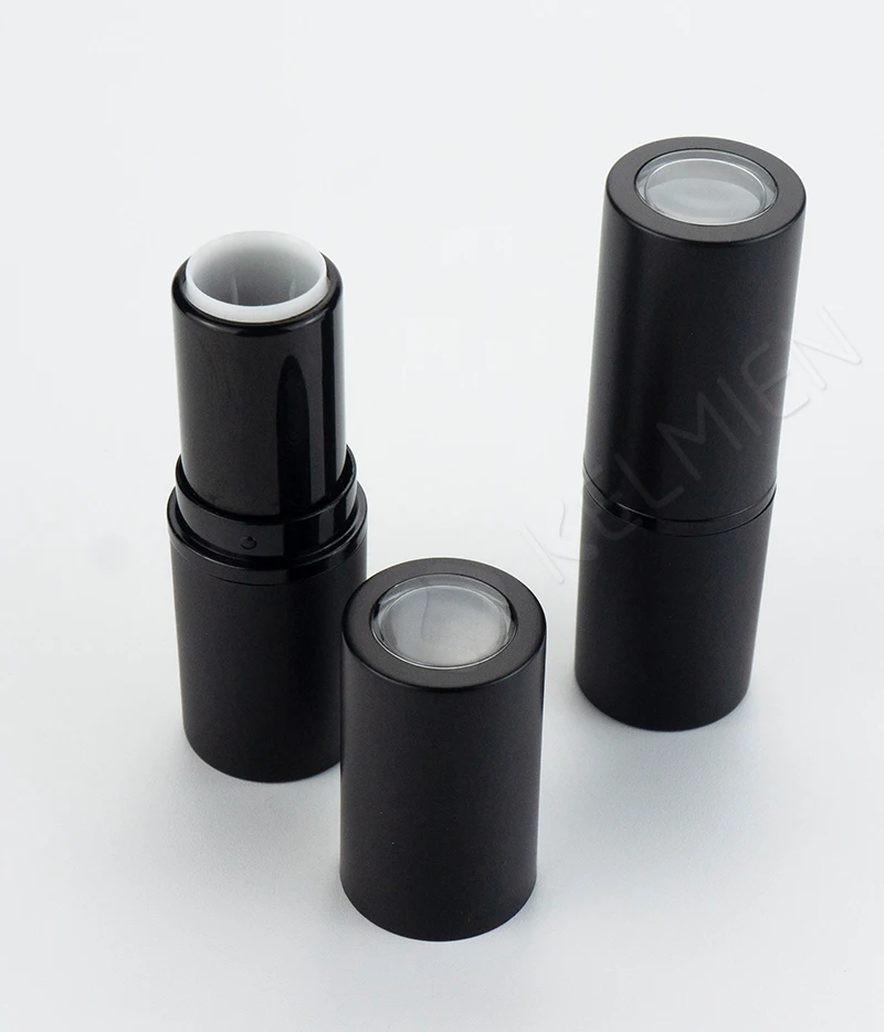 Cosmetic Cylinder Lip Balm Tubes Empty Lipstick Case Custom Plastic