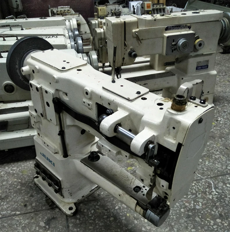 Secondhand Jukis DSC 246 Machine Single Needle Long Arm High Speed Leather Shoe Sewing Machine