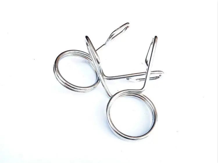 Weight Spring Collars Clips Dumbbell Barbell Clamp Spring Collars