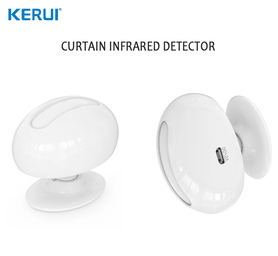 Hot sales curtain PIR sensor wireless detector smart home accessories