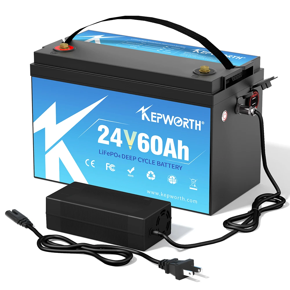 24V 60ah Lifepo4 Battery - Deep Cycles for Electric Vehicles