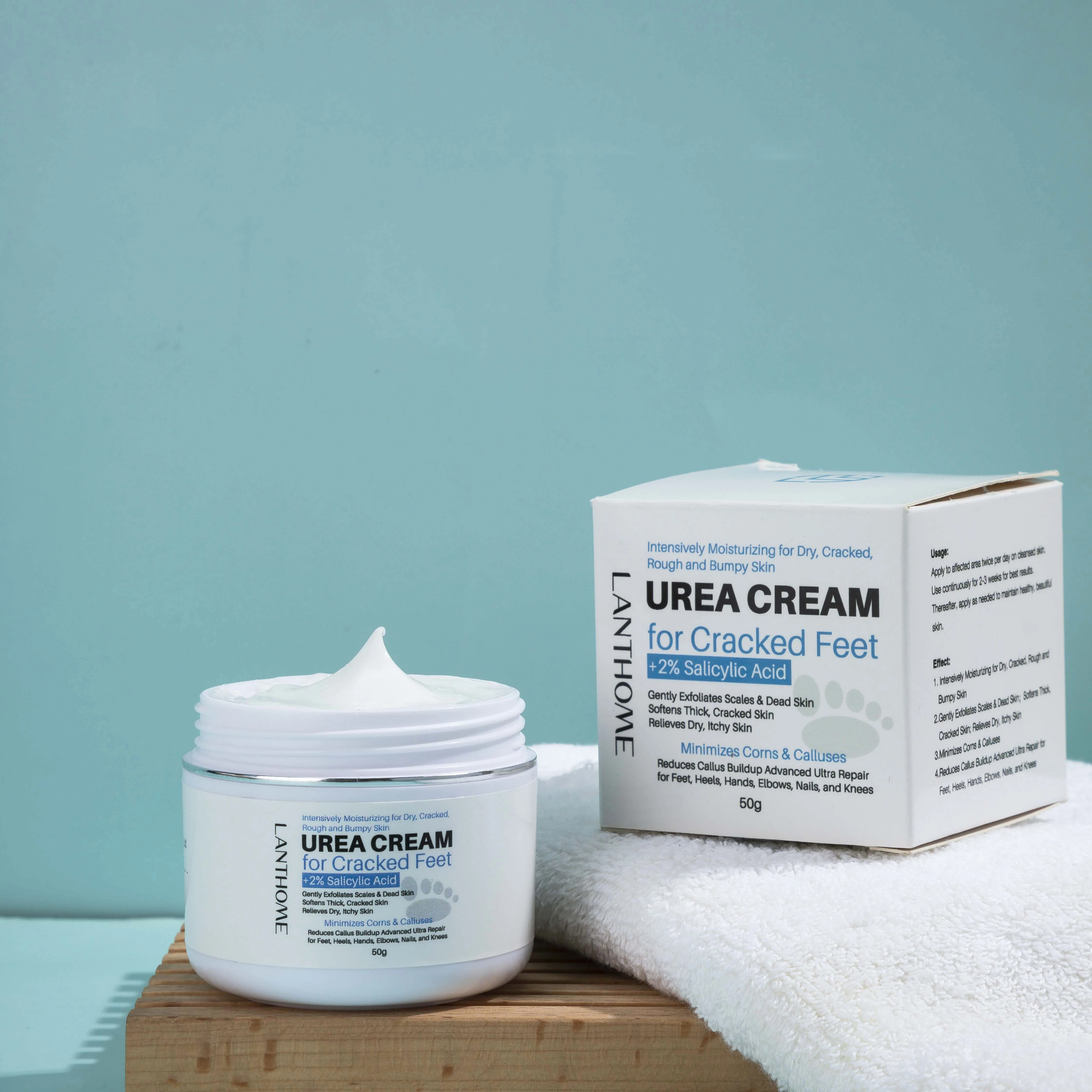 Мочевина крем + 2% салициловая кислота скраб для ног Уход отшелушивает омертвевшую кожу удаление мозолей пяток мочевина