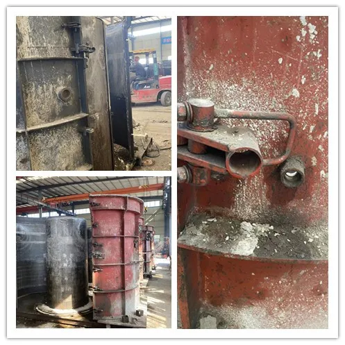 Automatic Precast Concrete Pipe Inspection Well Manhole Mould Fence Form Making Machine