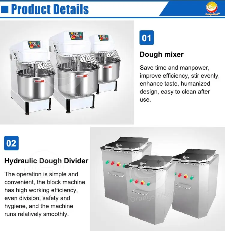 ORME Pastry and Bread Baking Make Machine De Fabrication De Baguettes Production Line Price