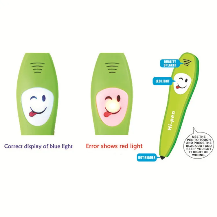Детская ручка для раннего обучения языку чтения интеллектуальный карандаш изучения английского языка с 12