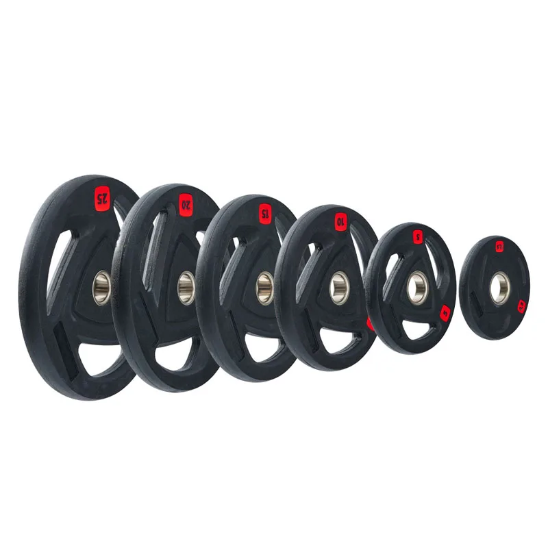 Rubber Coated Rubber Weight Plates For Sale Black Rubber Coated