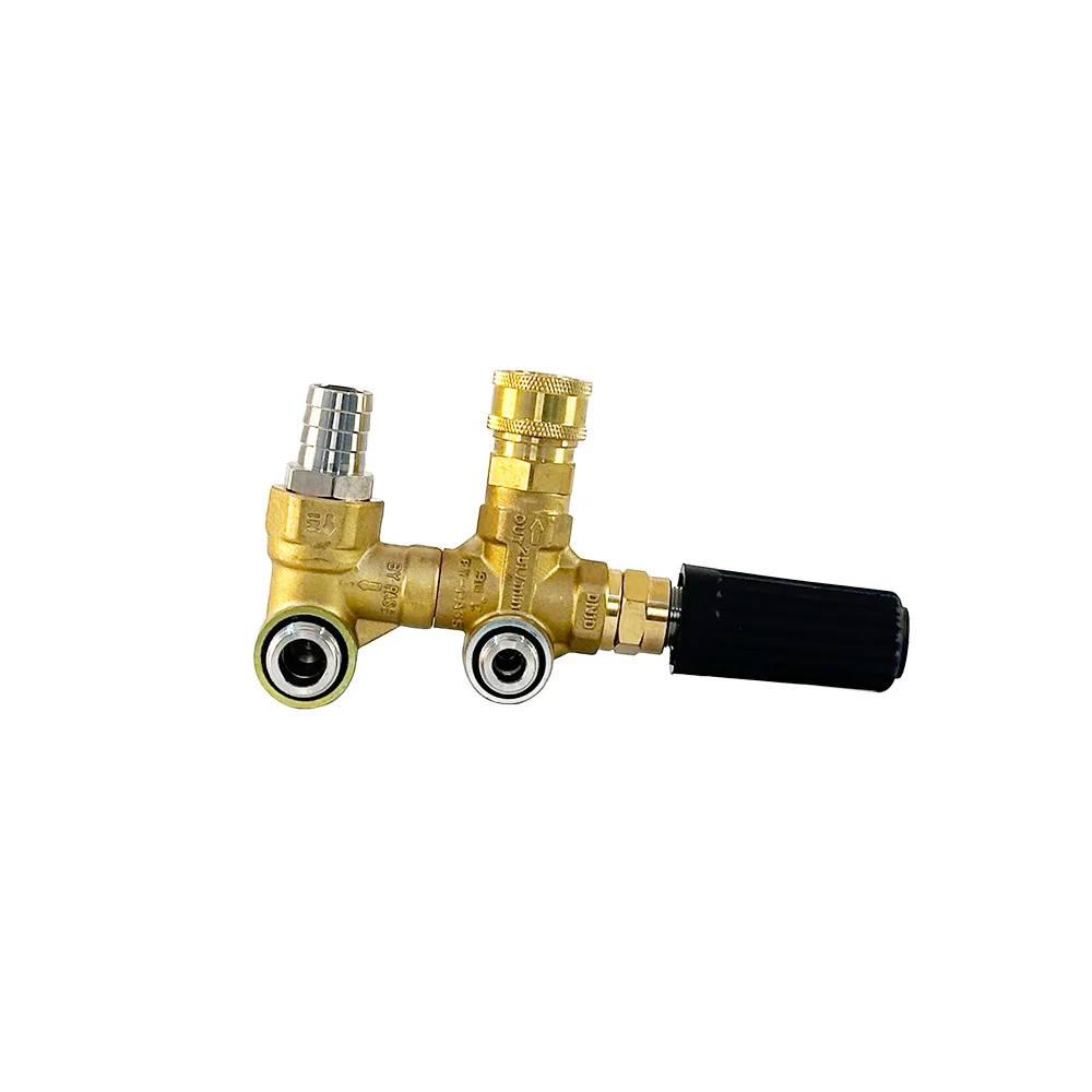 Bypass Regulating Valve 3625psi Flow 25L/min High Pressure Washer Adjustable Pressure Regulator