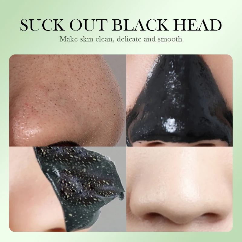 ZOZU Bamboo Charcoal Black Mask - Deep Cleansing Pore Strips