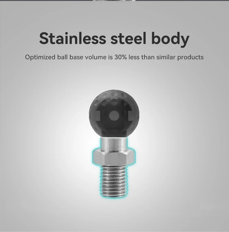 product smnu phone holder motorcycle phone stand holder for motorcycle ball head bolt camera ball head inch ball head base phone holder-6