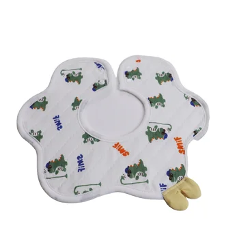 cotton infant bandana drool bibs organic for drooling and meals