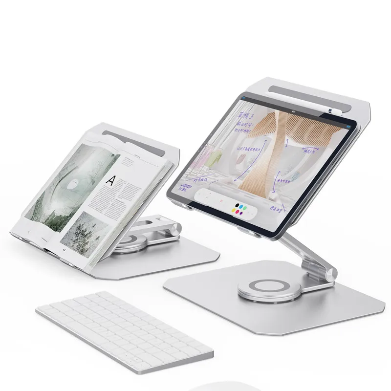 Подставка для ноутбука Boneruy из алюминиевого сплава с поворотом на 360 градусов