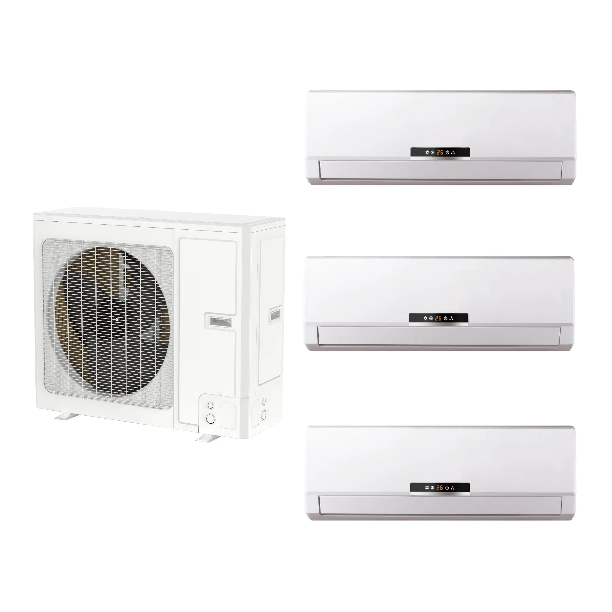 Climafy Wall Mounted Split AC Cooling And Heating Climafy Portable AC ...