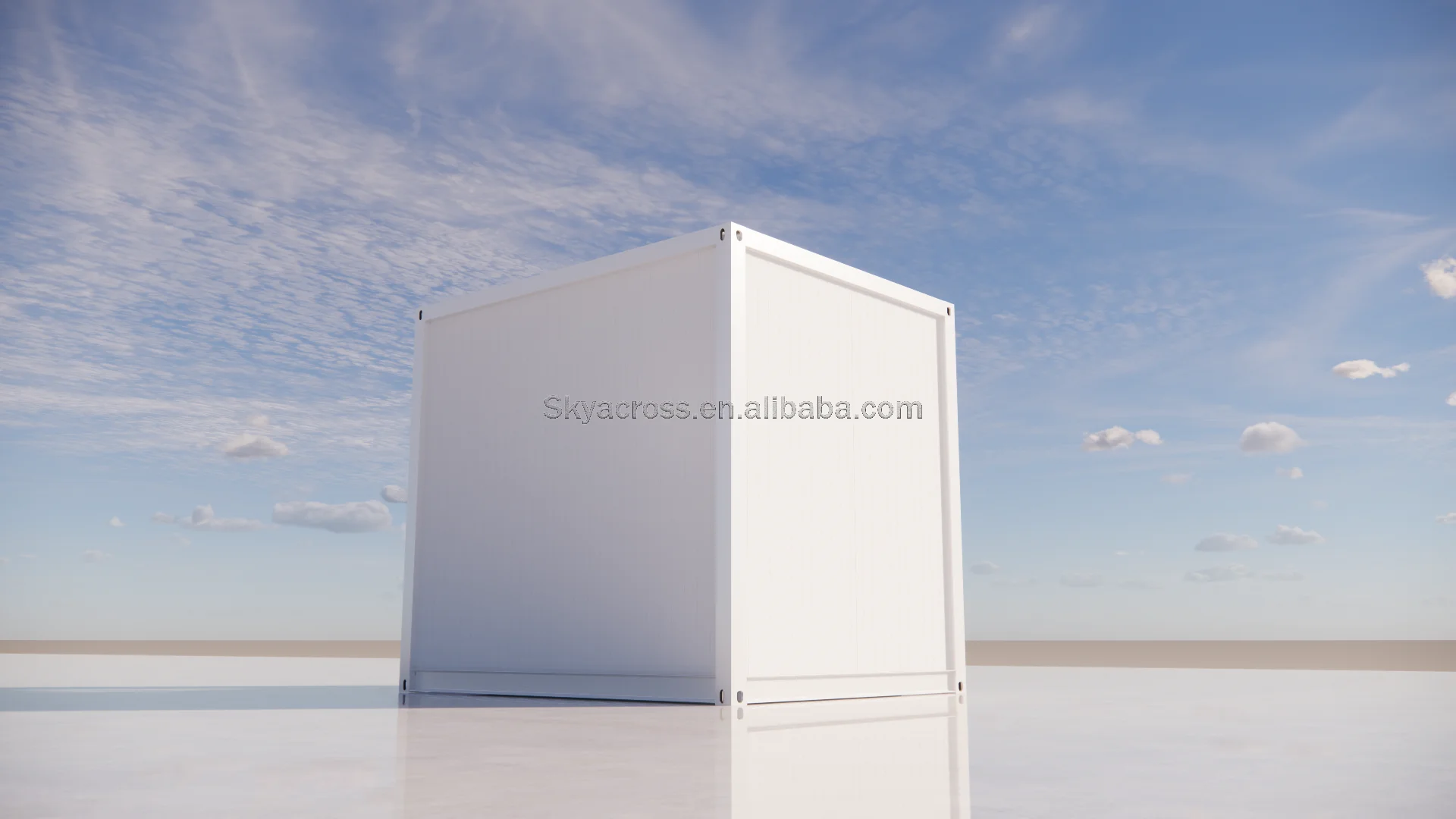 Modular Display Containers Prefabricated 10ft Pop-up Expansion Display Cabinet Container Clothing ...
