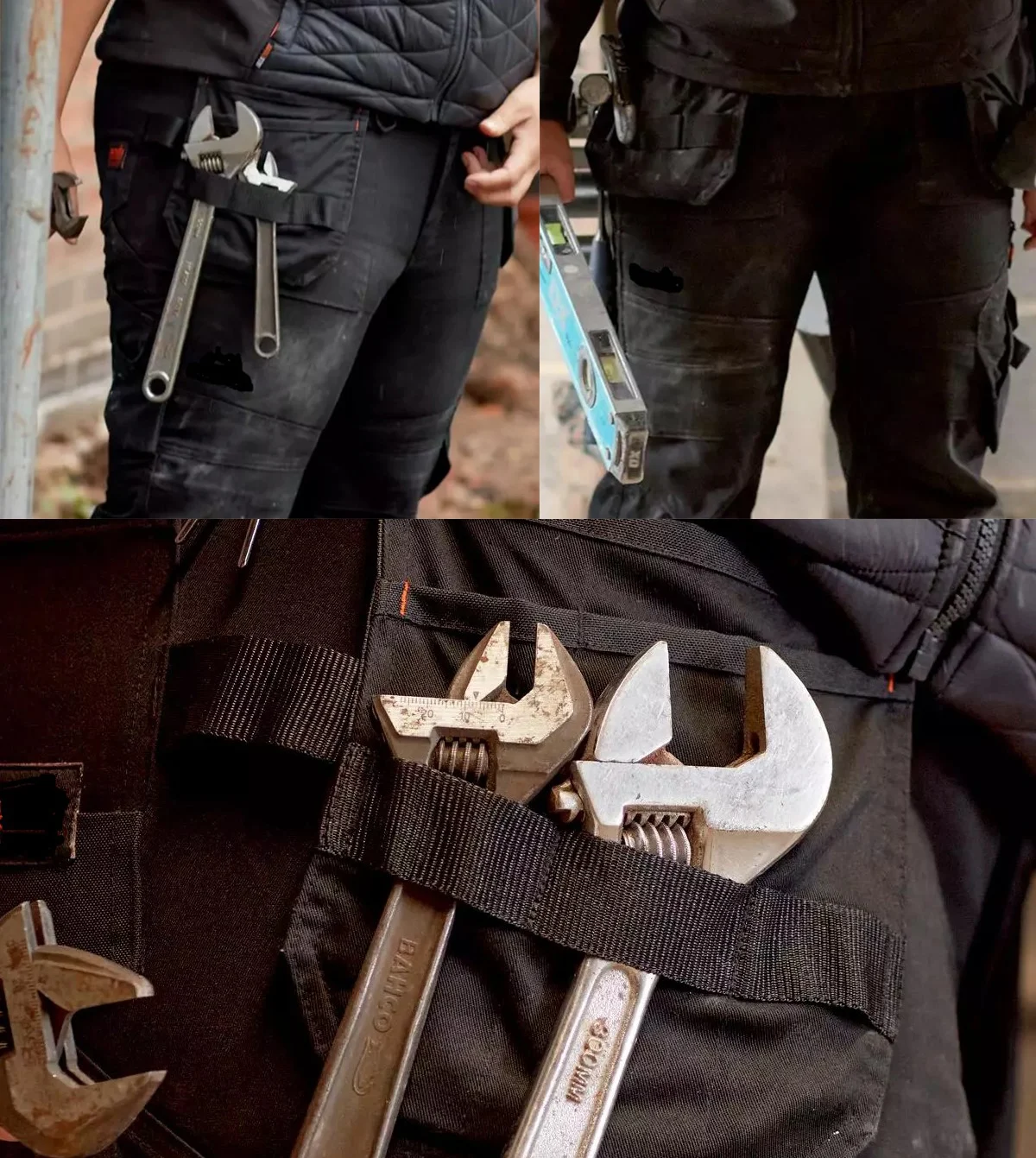 High Quality Mens Work Worker Safety Kneepad Pockets Pants