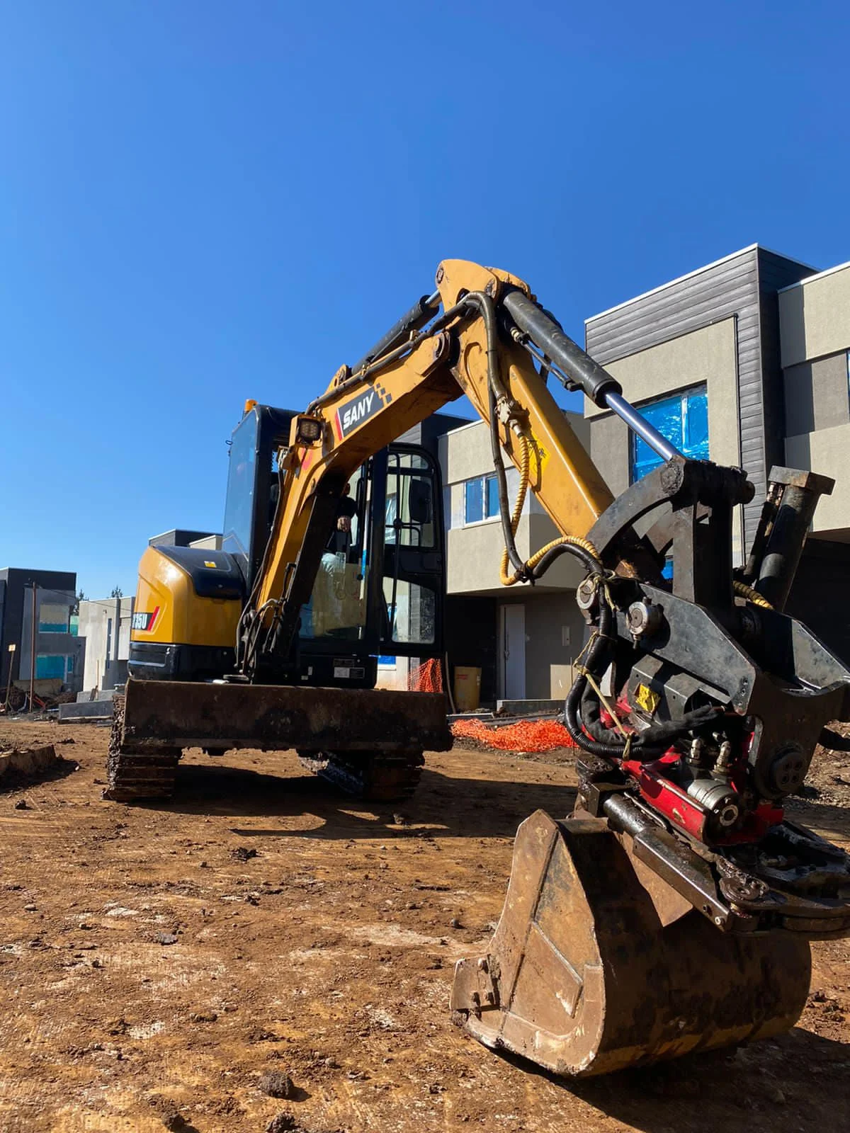 3 Ton Tilt Rotator Without Grapple CATSU S40 T04 Tiltrotator 2 Hose System
