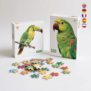 Best-selling Parrot Paper Jigsaw Puzzle Personalized Customized Animal Jigsaw Puzzles for Both Adults and Children