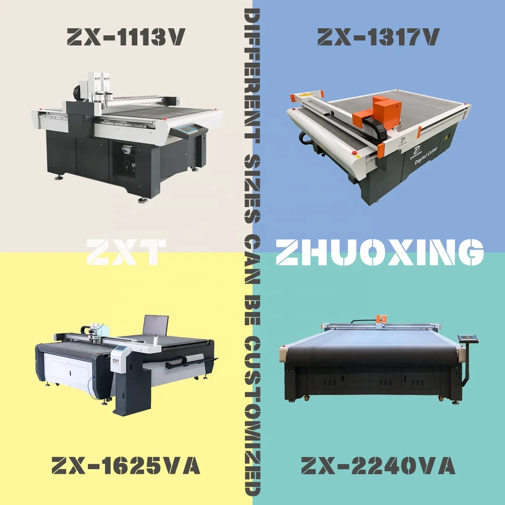 Tarpaulin Membrane Structure PVC Fabric Long Pattern Flatbed Cutter Automatic Feeding Digital Knife Cutting Machine