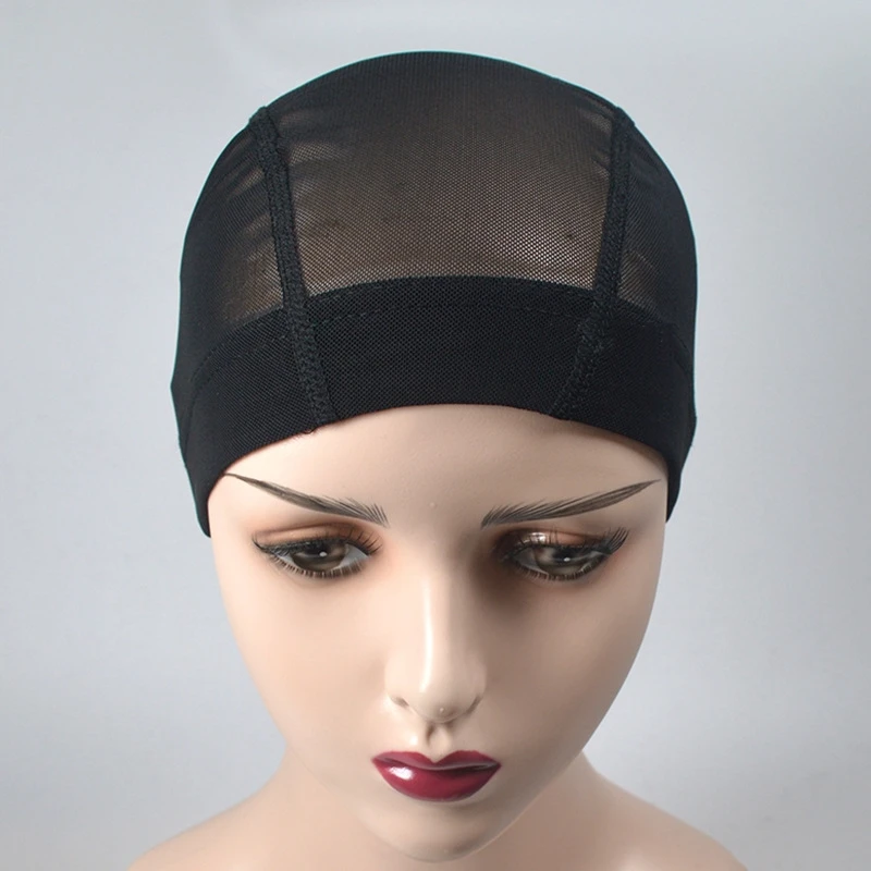 Ruyan Wholesale Breathable Mesh Dome Wig Cap Spandex Black Wig Caps For