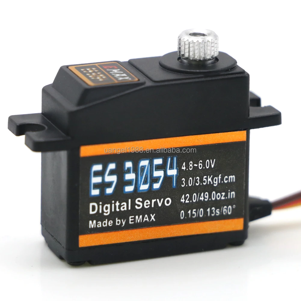 Emax ES3054 17g 3.5kg 0.13sec 23T Metal Gear Digital Servo For RC Airp