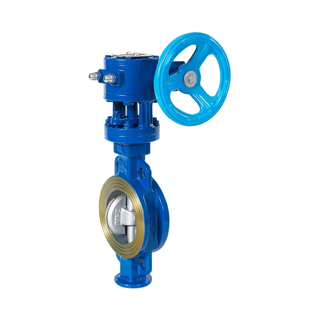 Manual WCB Clamp Butterfly Valve D373H Turbo Hard Seal Cast Steel Three Eccentric Butterfly Valve DN65 80 150