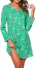 Green flamingo