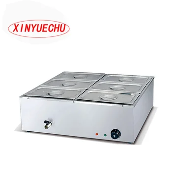 Xin Yuechu Electric Bain Marie Catering Equipment Customized Stainless steel food warmer Electric Bain Marie