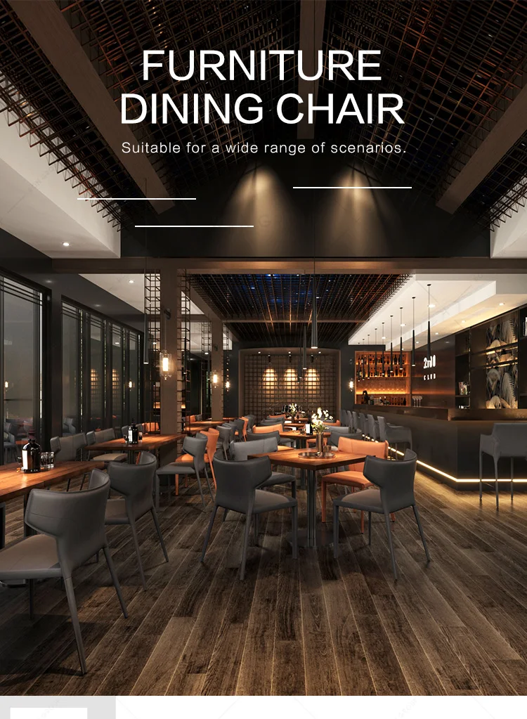 Contemporary Design Dining Chairs Soft Pack Restaurant chair for Restaurant and hotel