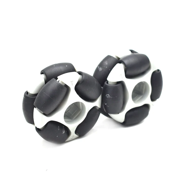 Factory Price Stable Omni-Directional Drive Wheel ZOTY2LR-50 Aluminium Amr Robot Direcitonal Omni Wheel for Transport Robot