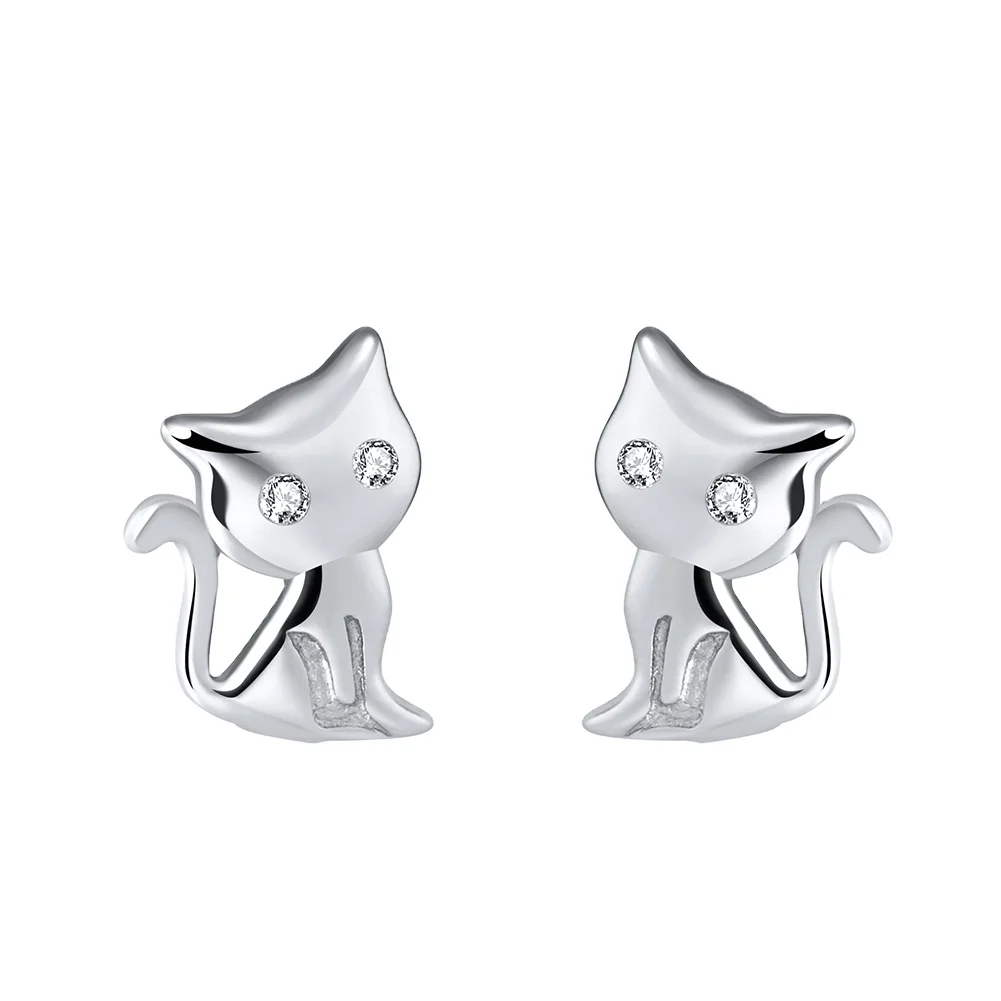 ★TATIANA★ Silver 925 Lovely Cat Jelly Earrings EC3097 5005 MUSINSA | TATIANA (Silver 925) Lovely Cat Jelly Earring EC3097