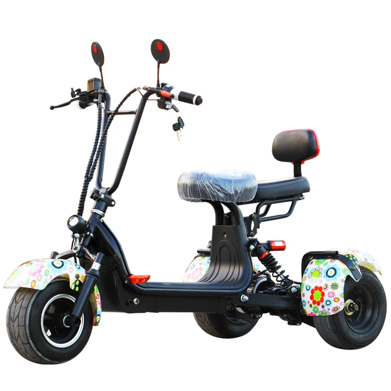 mini folding electric tricycle for the elderly