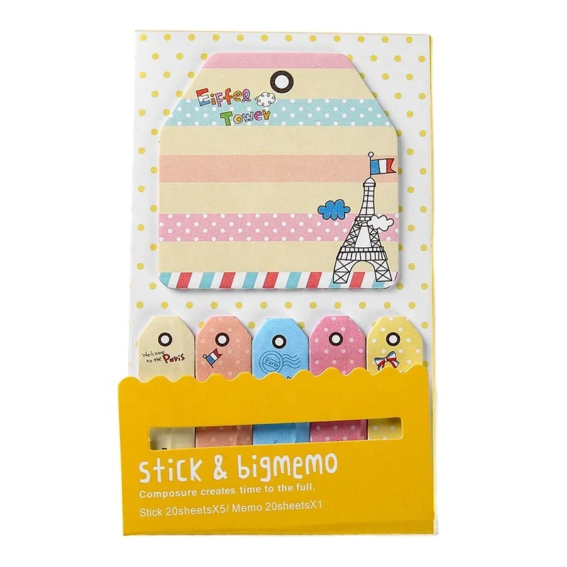 Custom Printed Sticky Notes Note Pad And Sticky Notes Set