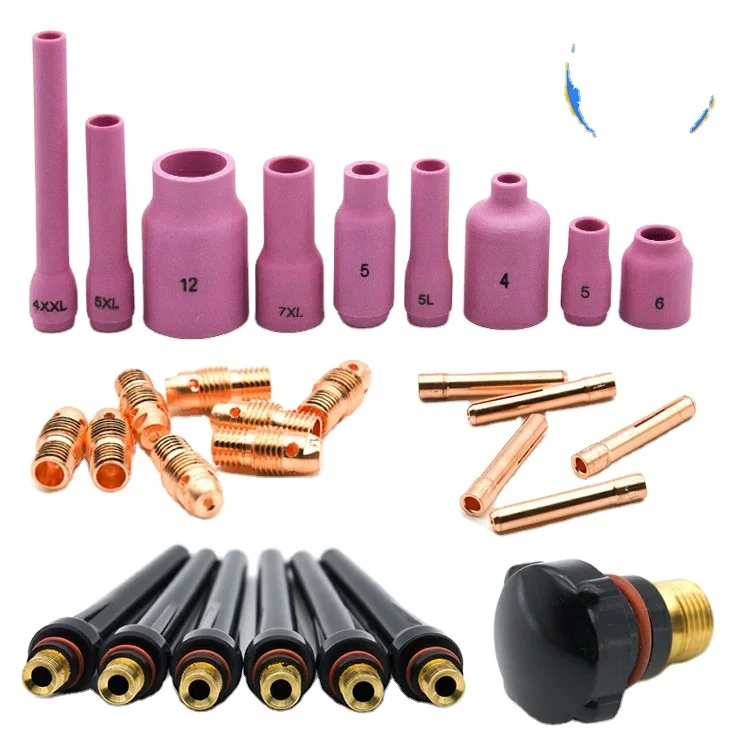 WP17 /18/ 26 TIG Welding torch consumables kits water cooled torch part