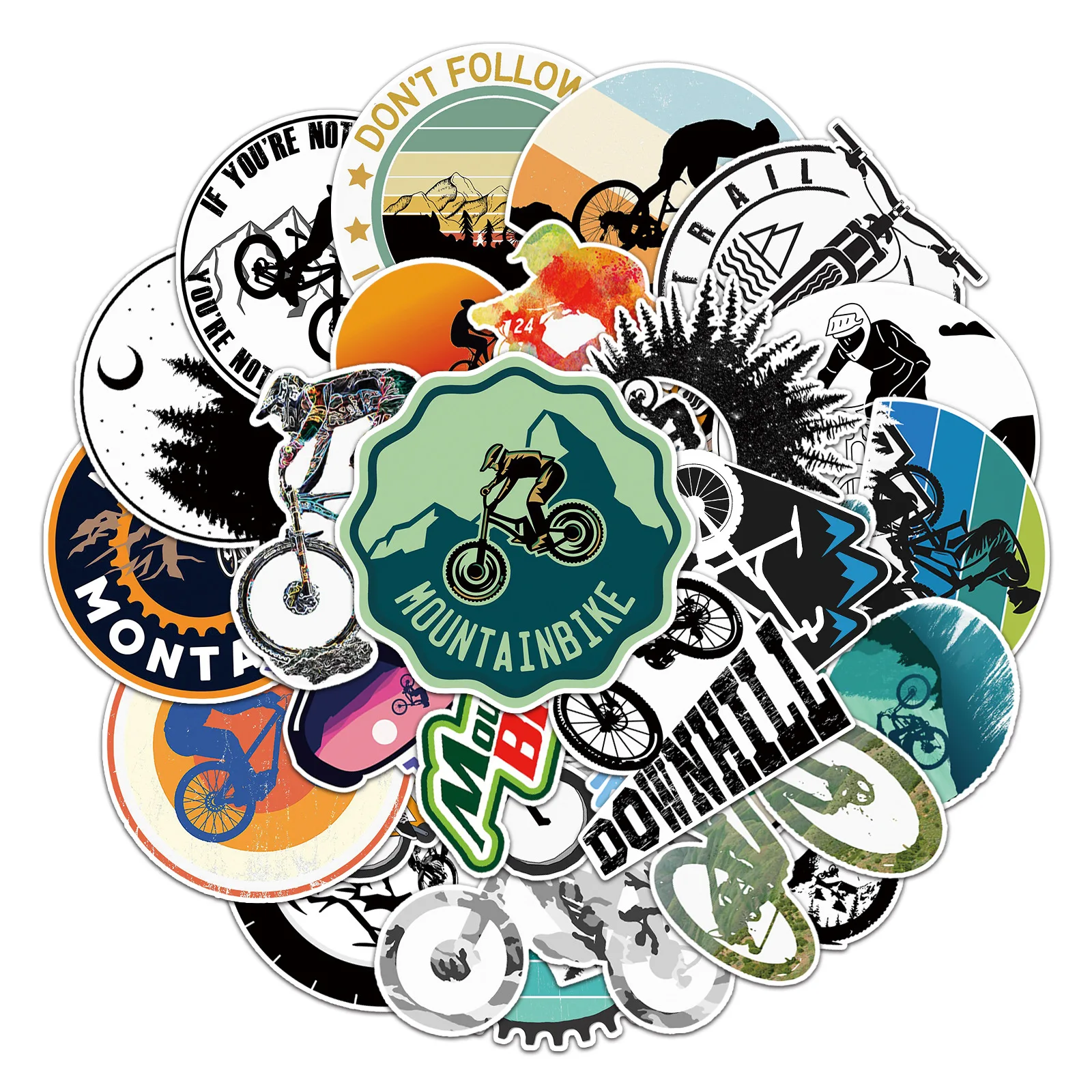 Autocollant Vintage Look – Sticker Déco Vélo, Fait En France