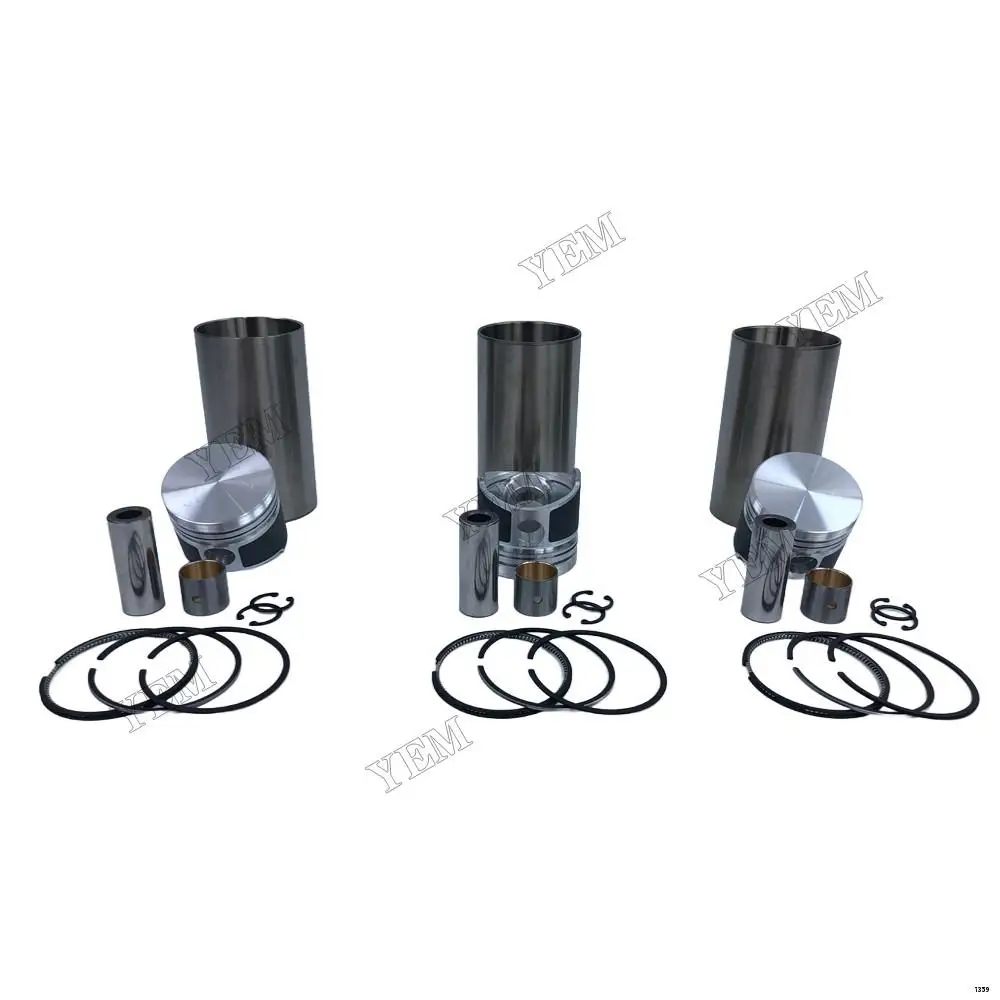 D850 Engine Overhaul Kit With Cylinder Liner Piston Ring for Kubota Machinery Diesel Engine Parts
