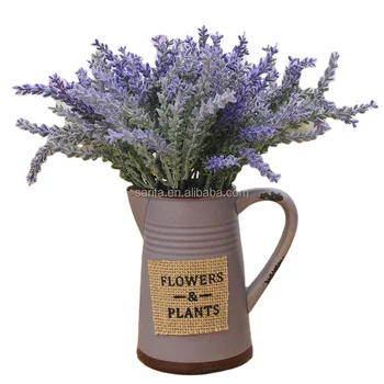 5 branches fake purple lavender flower artificial flower making