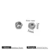 Steel-colored irregular beads-6